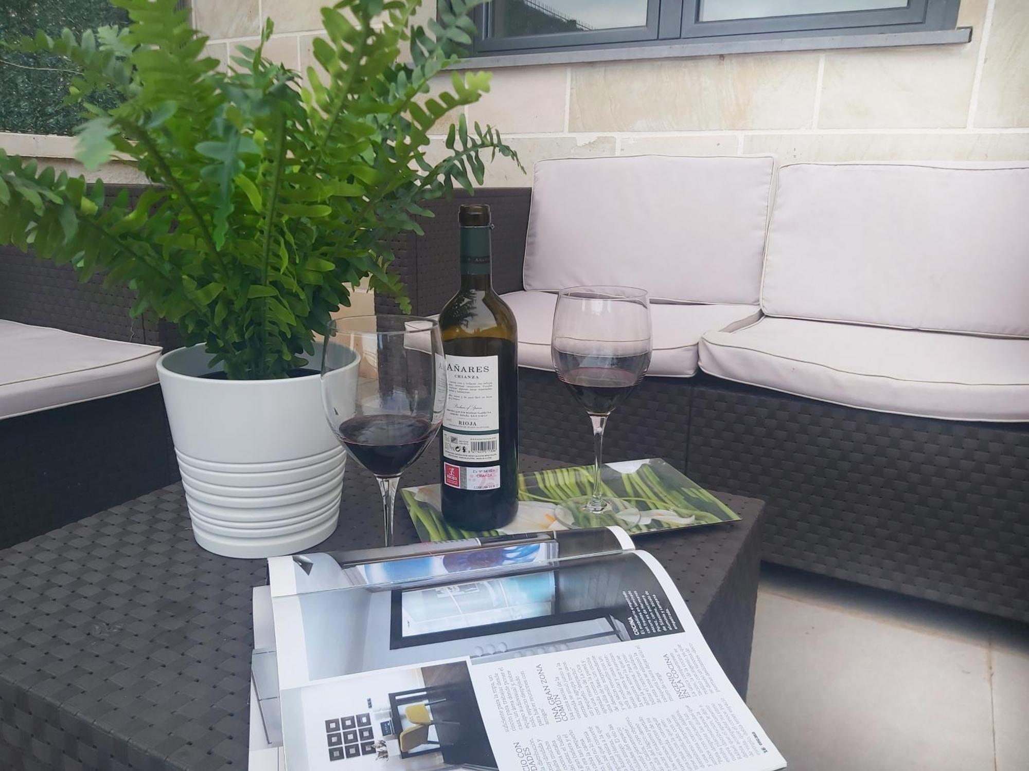 Chalet El Mirador Del Valle Barbacoa By Apartamentos Logrono Nalda 외부 사진